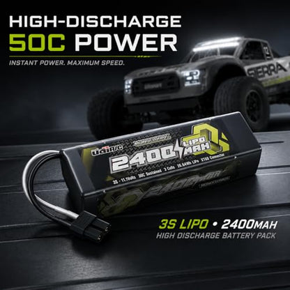 UDIRC 1203PRO 1/12 RC Short Course Truck, 50MPH 3S Brushless Fast RC Car with Gyro and Center Diff for Adults, 4WD All Terrain Desert Truck RTR, 3S Battery Included, 4-Color LED Light System