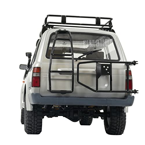 TRX4 Snorkel LED Lights 1/10 RC Car Update Accessories ABS Interior Body Mount Roof Rack Bull Bar Bumper for SCX10 TRX4 Redcat