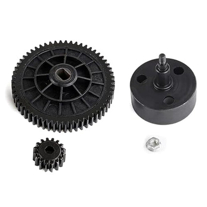 Metal Clutch Bell and High Torque Spur Gear Set 58T 16T | for 1/5 HPI ROFUN ROVAN King Motor BAJA 5B 5T 5SC Rc Car Parts - style: Torque Gear 58T 16T