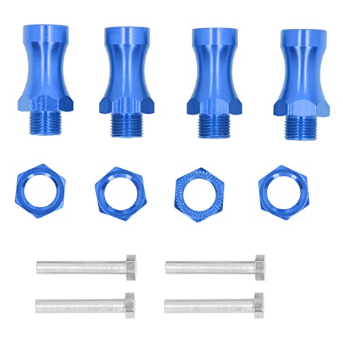RC Wheel Extension Hex Hub Adapter, 30mm Widener 12mm to 17mm Hex Conversion for 1/10 Off Road Car, Aluminum Alloy Material (#12) - color: #12