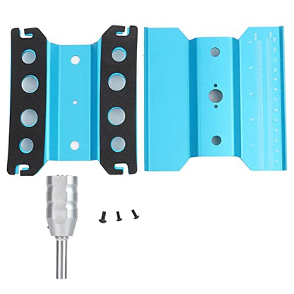 ZJchao Rotation Repair Station Assembly Platform Work Stand for /8/10 Scale RC Model Cars - Height & Aluminum (Blue) - color: Blue