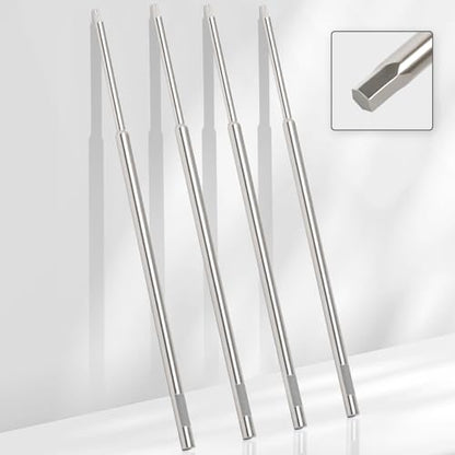 RC Hex bits1.5mm Allen Key Set Screwdriver Bits 4pcs Anti-Stripping Hex Driver Bits with Precision High Hardness Steel for RC Car, Drone, 3C Devices, DIY & Furniture Repair - style: 1.5 4Pcs