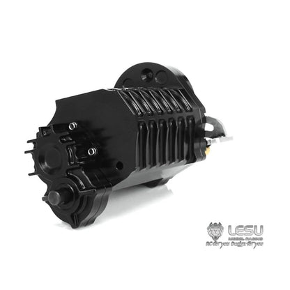 TOUCAN RC HOBBY LESU 3Grade Lower Shaft Gear Box C Transmission 1/14 RC for Tamiya Tractor Semi Truck - size: F-5021-C