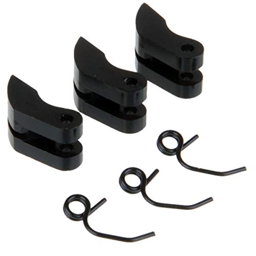 Share Goo Aluminum Clutch Shoes with Springs Compatible with HSP RC 1:8 Scale Nitro Engine Car Truck Upgrade Parts #081008 (81202)-Black