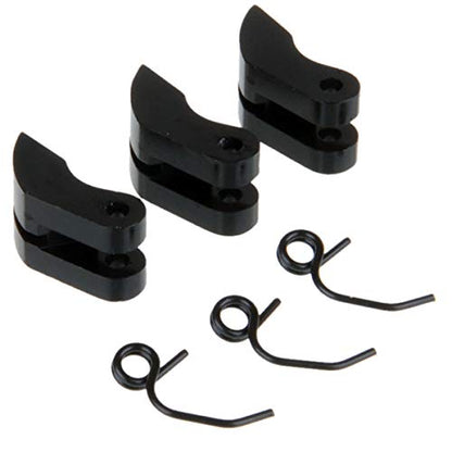 Share Goo Aluminum Clutch Shoes with Springs Compatible with HSP RC 1:8 Scale Nitro Engine Car Truck Upgrade Parts #081008 (81202)-Black