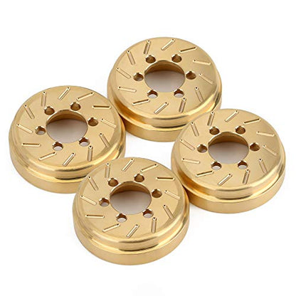 INJORA Internal Brass Counterweight 4pcs for 1.9inch 2.2inch Wheel Rims - size: 4PCS
