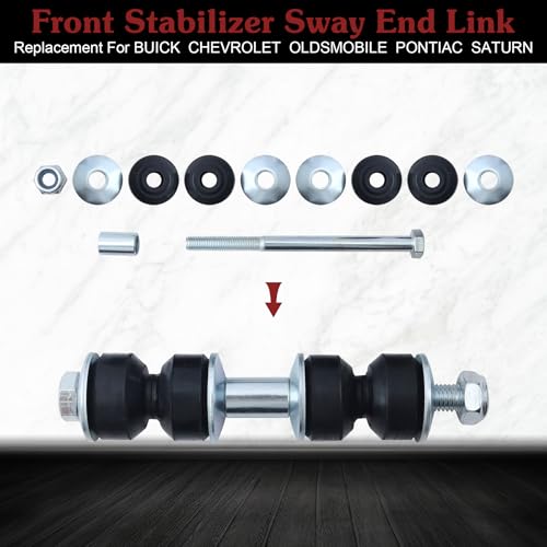 2* K5342 Sway Bar Link - Stop Squeaking & Restore Smooth Ride | Compatible with 2005-2009 Buick Allure 1997-2005 Century 2005-2009 LaCrosse 2000-2013 Chevy Impala 1997-2005 Venture - color: 2*K5342, size: Sway Bar Link