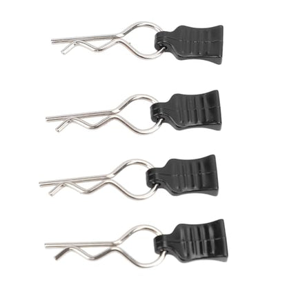 RC Car Body Pin with Pull Tabs Secure Connection Durable Plastic Metal Construction RC Body Clip for 124008 124010 124006 144016 144018 Hobbyists Racing Enthusiasts Off Road Use