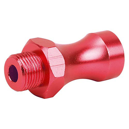 12Pcs Aluminum Alloy RC Wheel Hub Adapter, 1/10 to 1/8 RC Model Car Part, 12mm to 17mm Hex Drive Hub Coupling with 30mm Wheel Extension for Off - Road RC Trucks (Red) - color: Red