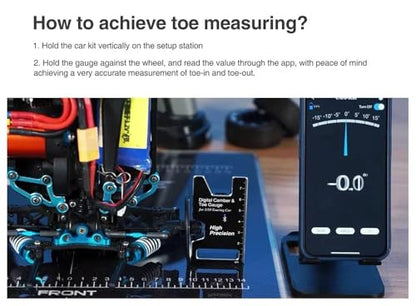 Sky RC CTG-015 Digital Camber Gauge for 1/10 RC Car Truck Setup Tool