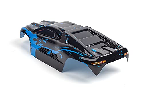 SummitLink Custom Body Muddy Blue Over Black Style Compatible for E-Revo 1/10 Scale RC Car or Truck (Truck not Included) ER-BB-01