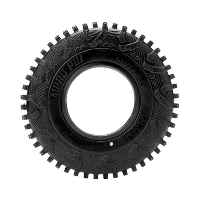 MEUS RACING 1.3 Tires - MS6 MPRO Pin Tires for TRX4M SCX24 FCX24 AX24 1/24 1/18 RC Crawler, 0.87/2.76/R1.3, #1302