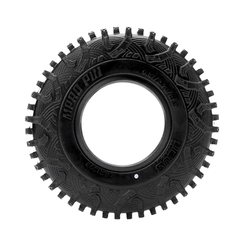 MEUS RACING 1.3 Tires - MS6 MPRO Pin Tires for TRX4M SCX24 FCX24 AX24 1/24 1/18 RC Crawler, 0.87/2.76/R1.3, #1302