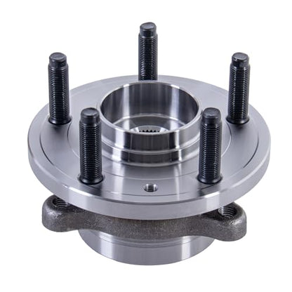 513275 Front Rear Wheel Hub Bearing Assembly Encoder ABS 5 Lugs 1 Pack | Fit 2011-2014 Ford Edge, 2009-2018 Flex, 2010-2019 Taurus, Replacement Font & Rear Hub Bearing Assembly with Encoder ABS - size: 513275/1PC