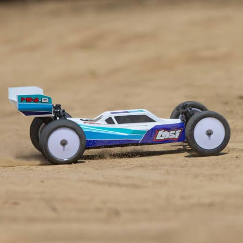 Losi 1/16 Mini-B 2 Wheel Drive Buggy Brushless RTR Blue LOS01024T2