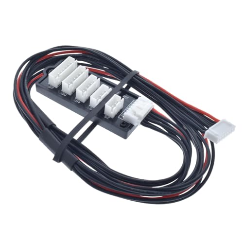 JST-XH 2S - 6S Balance Board with 60cm Extended Length JST-XH Adapter Cable - 60cm 20awg (100 Strand) Wire - Flexible Silicone Insulation - 2.54mm / 0.1" Pin Spacing