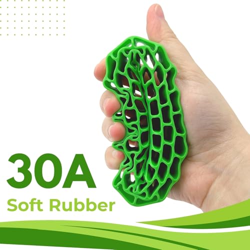 1.55" Silicone Rubber Tire Inserts for 95–97mm RC Crawler Tires – 4PCS (Green) - color: Green