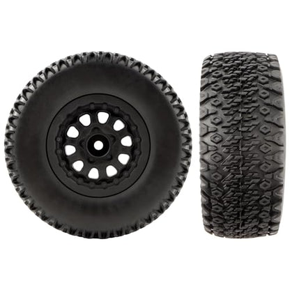 4-Pack 1:10 RC Rubber Car Tires On Road Tyres 12mm Hex Plastic Wheels Rims for Racing TT01 TT02 XV01 TA06 PTG2 94111 94188 94108 9125 X07 RC Cars
