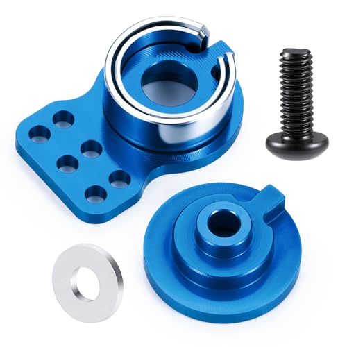 MORLORDY Adjustable 25T RC Servo Saver Aluminum Unloading Servo Arm for 1/12 Tamiya Lunch Box CW-01 Chassis Midnight Pumpkin RC Truck Upgrade Parts (Blue) - color: Blue