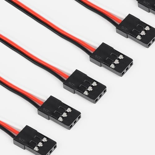 14PCS JR Style Servo Extension Cable, 1 JR Male to 1 Female JR Y Harness, 50cm/60cm/100cm Male to Female Servo Extension for RC Car ect. (50cm*6pcs, 60 * 6pcs, 100cm*2pcs, Total 14pcs) - size: 50/60cm 6pcs & 100cm 2pcs(1 JR Male to 1 Female)