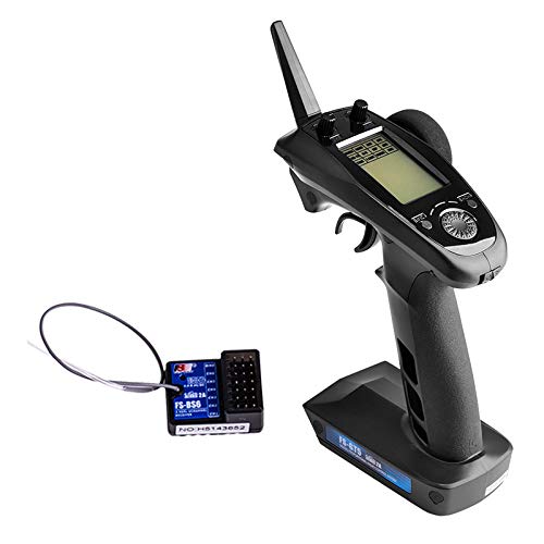 Flysky FS-GT5 2.4G 6CH Transmitter Remote Controller with FS-BS6 Receiver for RC Car Crawler Boat