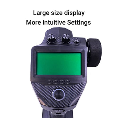 DTXMX FS-G7P+ RC Transmitter and FS-R11P Receiver Fly 2.4GHz Sky 10-Channels Surface Remote Controller 20 Models Storage for RC Cars Boats Crawler (FS-G7P Upgraded Version)