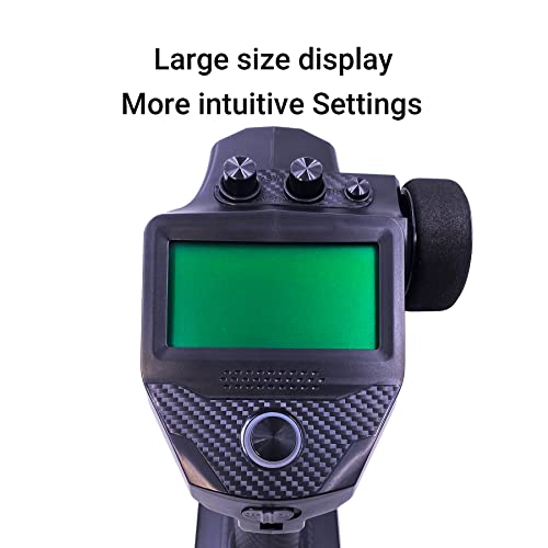DTXMX Flysky FS-G7P+ Transmitter and FS-R11P Receiver 10CH for RC Car Boat | 10-Channels 2.4GHz | 20 Models Storage | for RC Crawler (FS-G7P Upgraded Version)