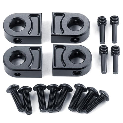 MOHERO Aluminum Alloy RC Car Body Post Mounts Shell Column Mount for Axial SCX10-PRO AXI03028 Upgrades Part