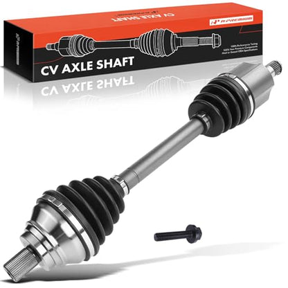 A-Premium Front Left Driver Side CV Axle Shaft Assembly | Compatible with Volkswagen Jetta 2005-2018, CC 2009, Golf 2013-2018, Passat 2006-2009, Golf SportWagen Rabbit, Auto Trans - style: Front Driver Side