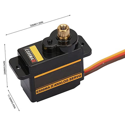 Servo Motor Metal Gear - High Speed Analog Gear Waterproof | Precision Control Angle Digital Torque for RC Helicopter Mechanical Arm Car Boat Robot Drift Buggy Crawler Model Plane