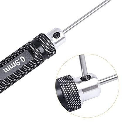 RC Hex Screwdriver Set 7pcs & Aluminum RC Car Repair Work Stand RC Screws Kit for 1/8 1/10 1/12 1/16 1/18 RC Cars