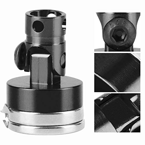 Keenso 4pcs Strong Magnet RC Car Shell Column Post, Magnetic Body Post Mount Fit for SCX10 1/10 RC Car Model - color: Black
