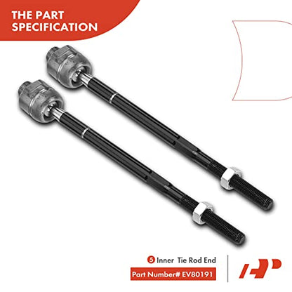 A-Premium 11Pcs Suspension Kit, Front Upper Control Arm | Inner Outer Tie Rod End, Lower Ball Joint, Fit for Chevrolet Express 2500 2003-2005, GMC Savana 2500 2003-2005