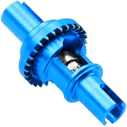 2Pcs Vgoohobby Metal Ball Differential W/Bearing Upgrade Part Compatible with WLtoys 1/28 K969 K979 K989 K999 P929 P939 MINI-Q MINI-Z AWD IW04 RC Car (Blue) - color: Blue