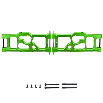 Aluminum Rear Lower Suspension Arms for ARRMA Kraton 8S BLX 1/5 Scale RC Truck (1 Pair), Replaces ARA330590 Upgrades (Green) - color: Green