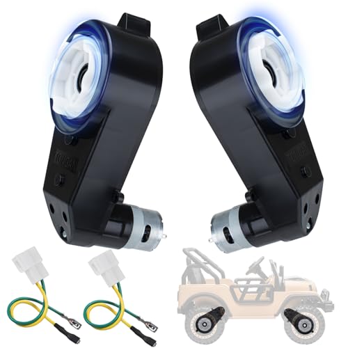 24V Powered Wheels Motor Upgrade 2PCS RS555 High Speed 40000RPM | Powered Wheels Motor Compatible with Most Ride On Toys, Kids Electric Cars for Powered Wheels Replacement Parts
