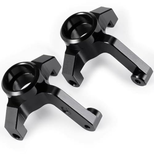 RC Modifications Spare Compatible with LOSI 1/24 Micro-B 2WD RC for Buggy Upgrades Parts 1 Set Aluminum Alloy Front Steering Knuckles