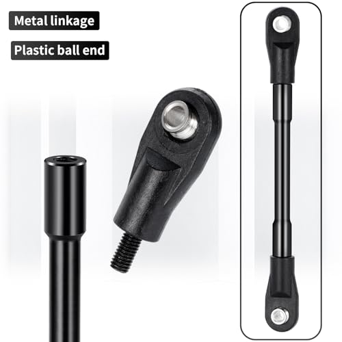8PCS Aluminum Alloy Link Rod Linkage Wheelbase | Upgrade Parts, For 1/10 D90, RC Crawler Car Whole Car