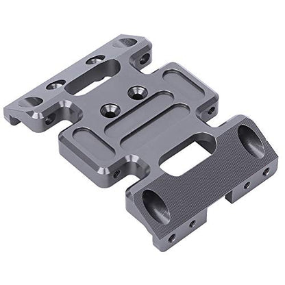 Acouto RC Center Skid Plate Aluminum Alloy Center Skid Chassis Plate Accessory Fit SCX10 1/10 RC Car Chassis - Vehicle Bodies & Scale Accessories
