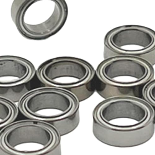 Fancyes 10Pcs 1/14 1/16 Sealed Bearing Kits RC Car Ball Bearing for M163 14303 14209