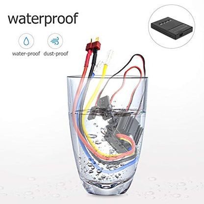 Brushed ESC, Convenient 1/10 ESC Program Card Easy to Installation Waterproof for Car Model(Default)