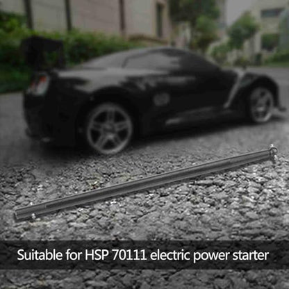 Shaft Rod Pin End, 70111 Drill Start Wand 5.9in RC Power Starter Shaft for HSP Nitro 21 Engines of 1/8 and 1/10 Model Car