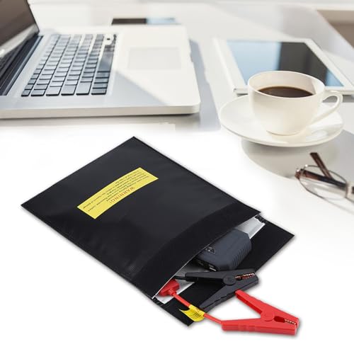 Li po Battery Fireproof Bag, Lightweight Pouch Charging SackMade of Fireproof Cloth, for Lithium Battery, Hydrogen Battery