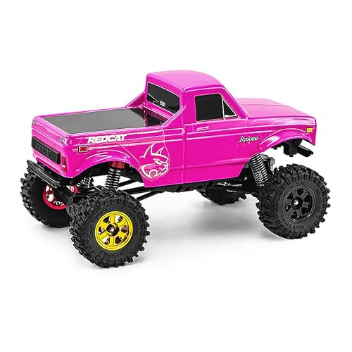 0.7" Aluminum Beadlock Wheel & Crawler Tire Set for 1/30 RC Crawler, CNC Rims, 40 x 16 mm Tires, Includes Screwdriver, Pre-Assembled 4 pcs, Red - color: Red, size: Rock-Trail-Clean-Out