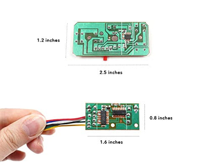 2.4Ghz Wireless Remote Transmitter and Receiver Set - Accessories for Science Project Creative Engineering STEAM Education for Kids Age 8 and up