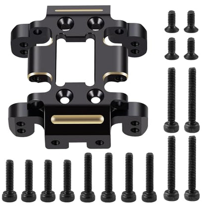 RCHUBAM RC Center Skid Plate Protection with Screw for 1/18 Redcat Ascent | Aluminum,26g Weighted Skid Plate,Counterweight Upgrade Parts