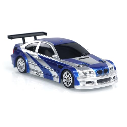TOUCAN RC HOBBY RTR RC Race Car Gyro 4 * 4 Fully Proportional Control Speed Mini Car 1/43 for Ages 14+,US in Stock - color: 4302gyro