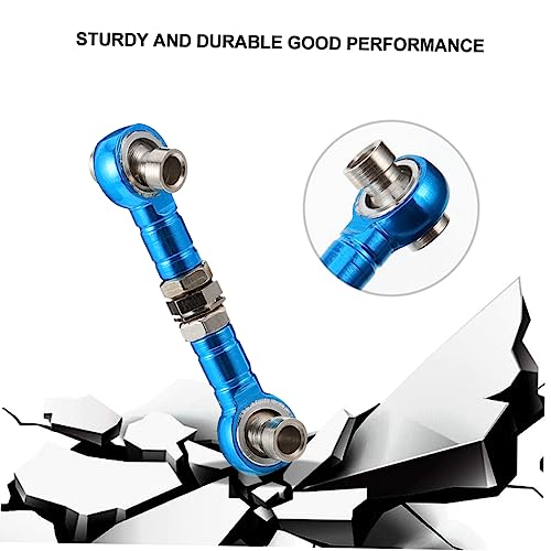 SOLUSTRE 2PCS Adjustable Steering Linkage Tie Rod for RC Car and Truck High Precision Linkage Steering Rods Sturdy Connection for Enhanced Control