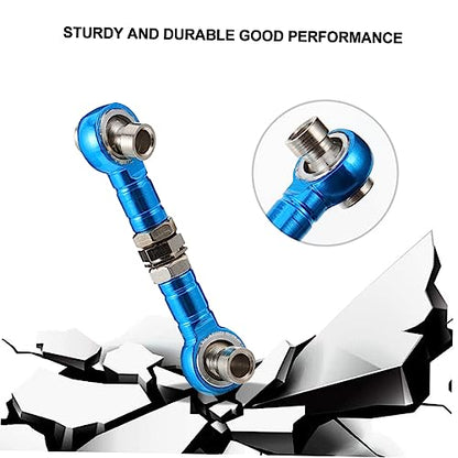 SOLUSTRE 2PCS Adjustable Steering Linkage Tie Rod for RC Car and Truck High Precision Linkage Steering Rods Sturdy Connection for Enhanced Control