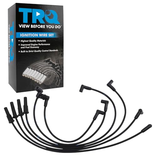 TRQ Spark Plug Wire Set | For 1977-1990 Ford 1977-1986 Mercury - style: IWA70220